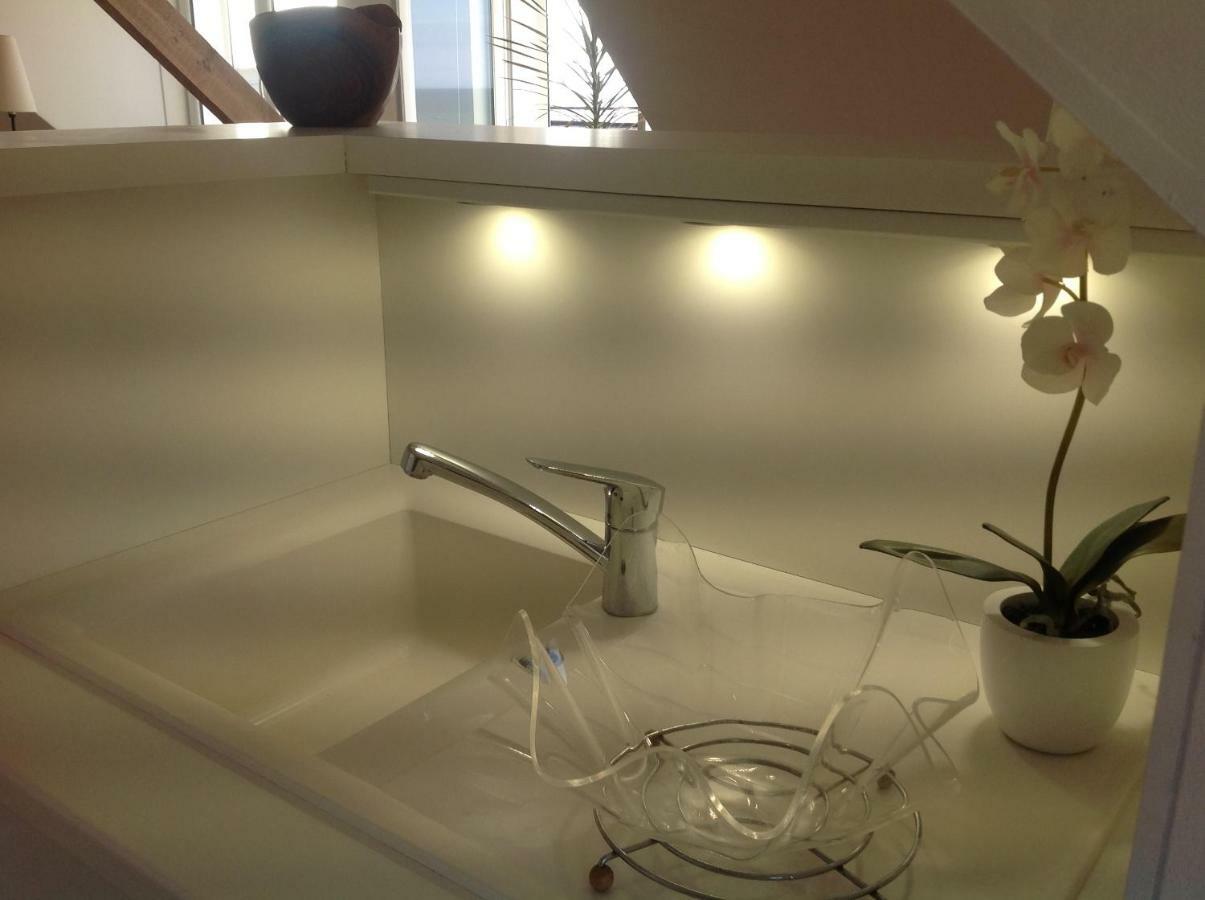 Blanc D'Ecume Appartement Ault Buitenkant foto